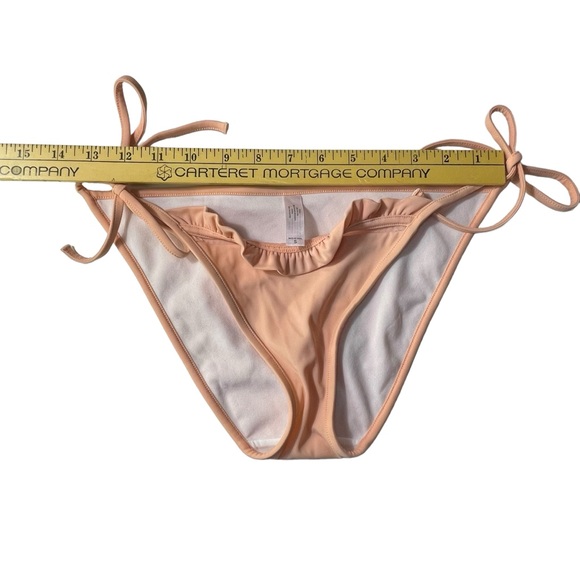 Victorias Secret String Bikini Womens Small Triangle Top Ruffle Beach Sexy Swim - Picture 14 of 16